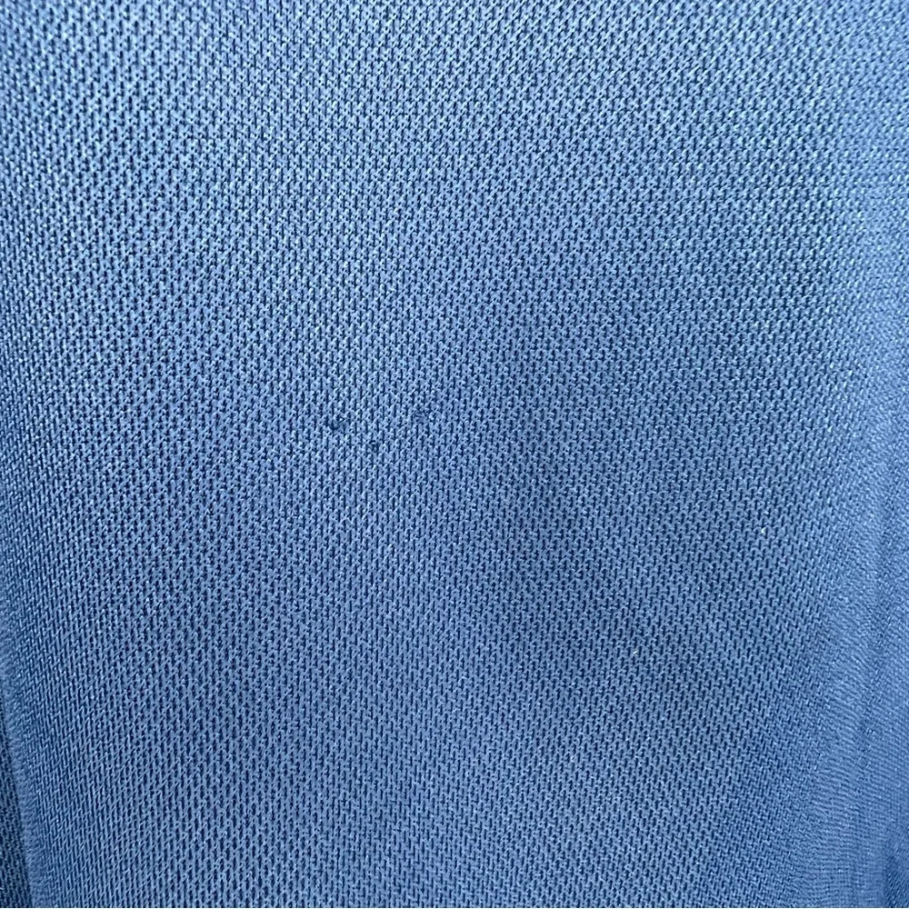 Nike mens Dri-Fit golf polo in blue size large